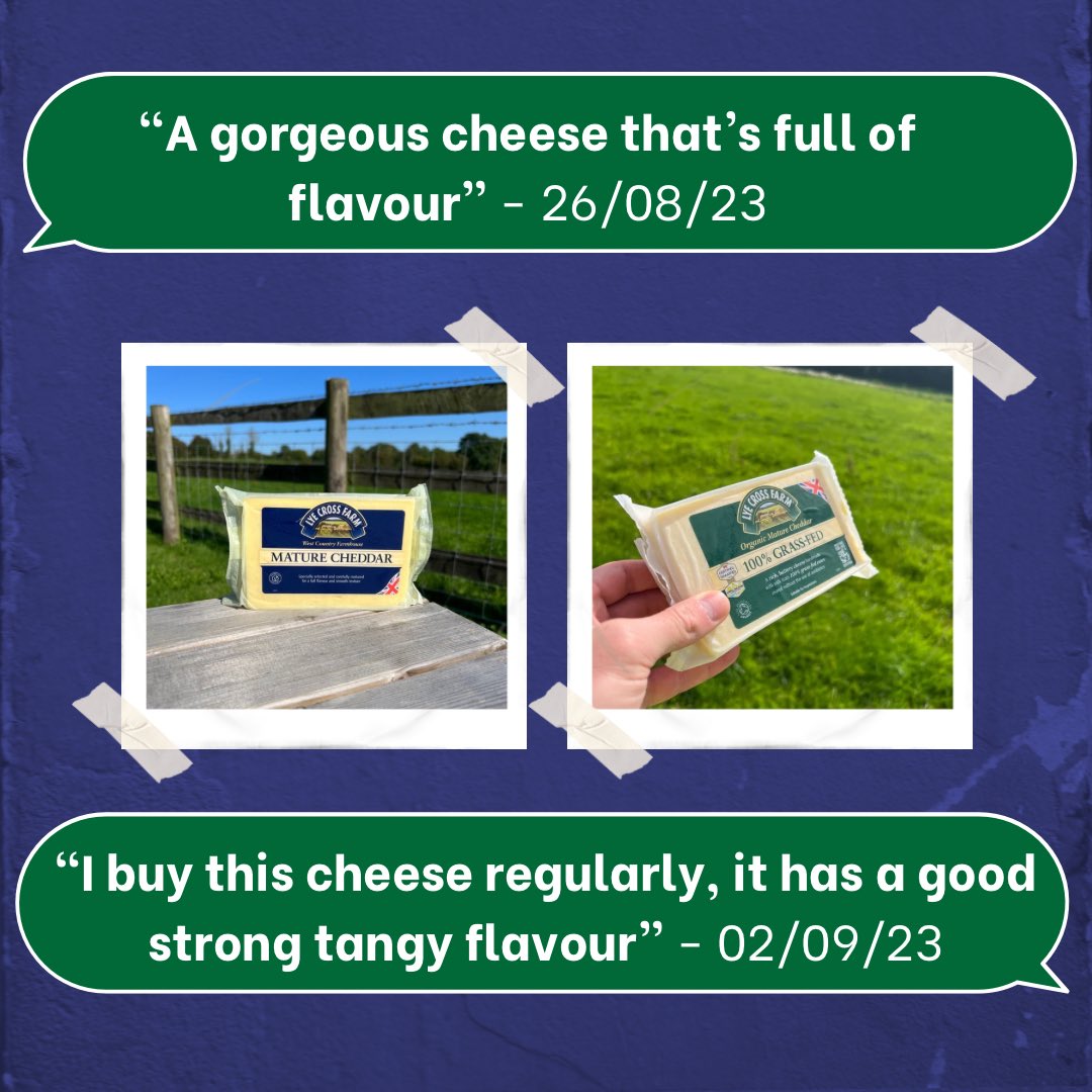 Don’t just take it from us, here’s what some of our customers are saying about our award-winning cheddar🏆 #bristol #cheddarcheese #somerset