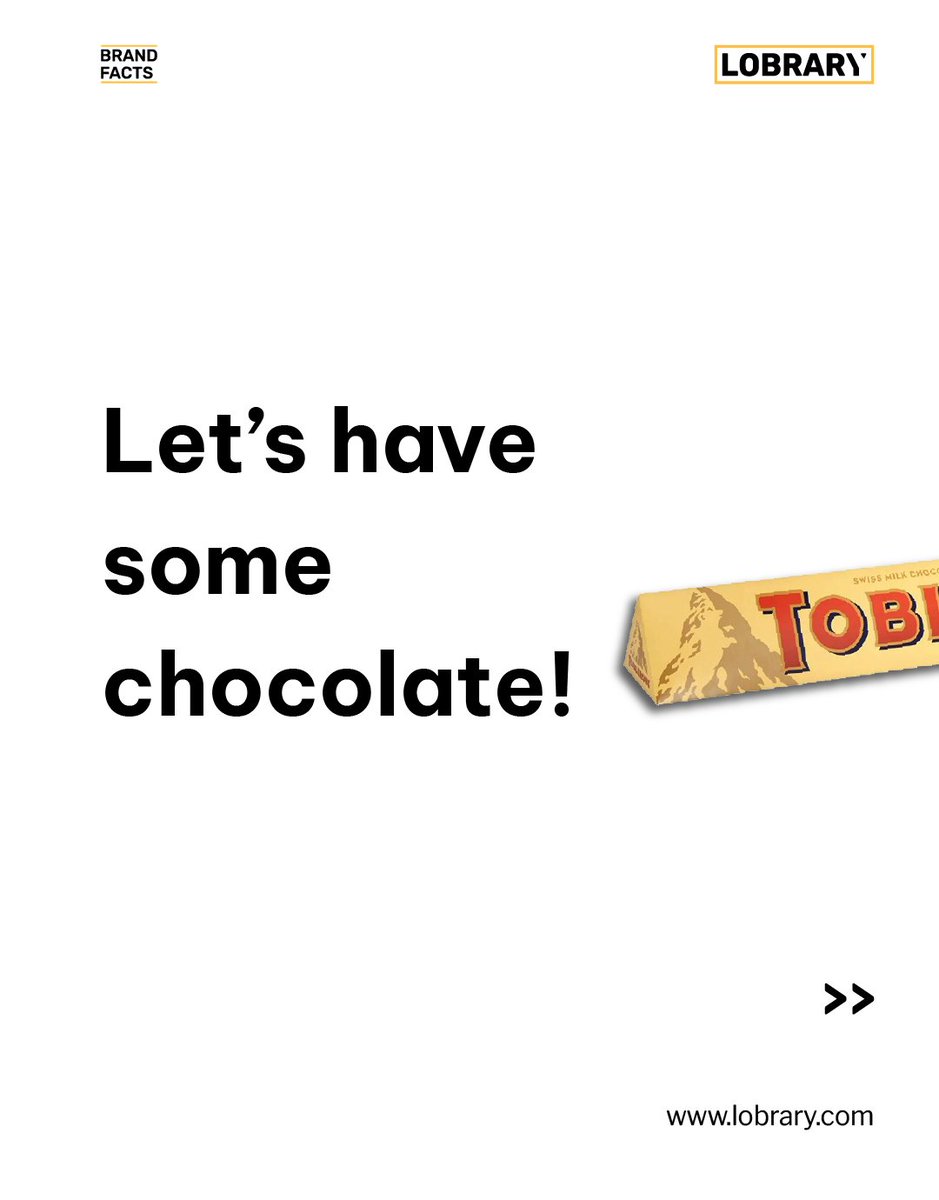 Lobrary_'s tweet photo. Toblerone is not only popular in Switzerland but is enjoyed by chocolate lovers around the world. It's a common souvenir for tourists visiting Switzerland.
#lobrary #brandfacts #brands #toblerone #chocolate #facts #swissmade #libraryofbrands #eat #hidden https://t.co/PwJwAU5hco