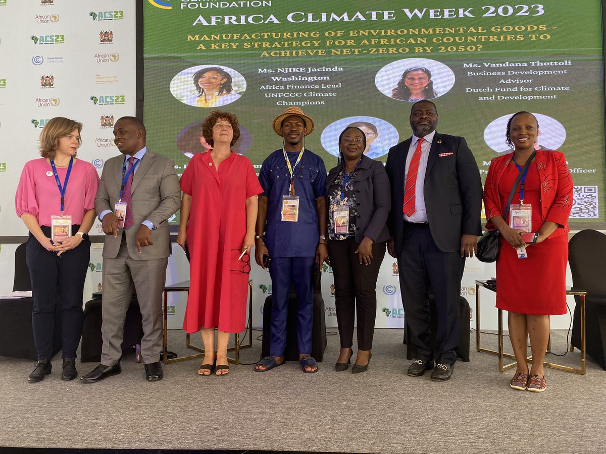 ca_fenn's tweet image. We just held a side session at #AfricaClimateWeek on pledging implementation to end #openburning of waste in Africa. Great to hear from the panellists and multi stakeholder partners on the actions they are taking to end this harmful practice on human health and environment.