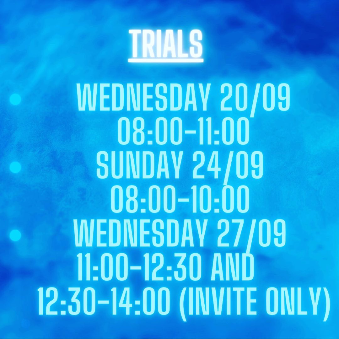TeamBuFutsal's tweet photo. BU Futsal Pre season and Trials dates for 23/24 ⚽️❤️🔵 https://t.co/2oyY5Uf1wB