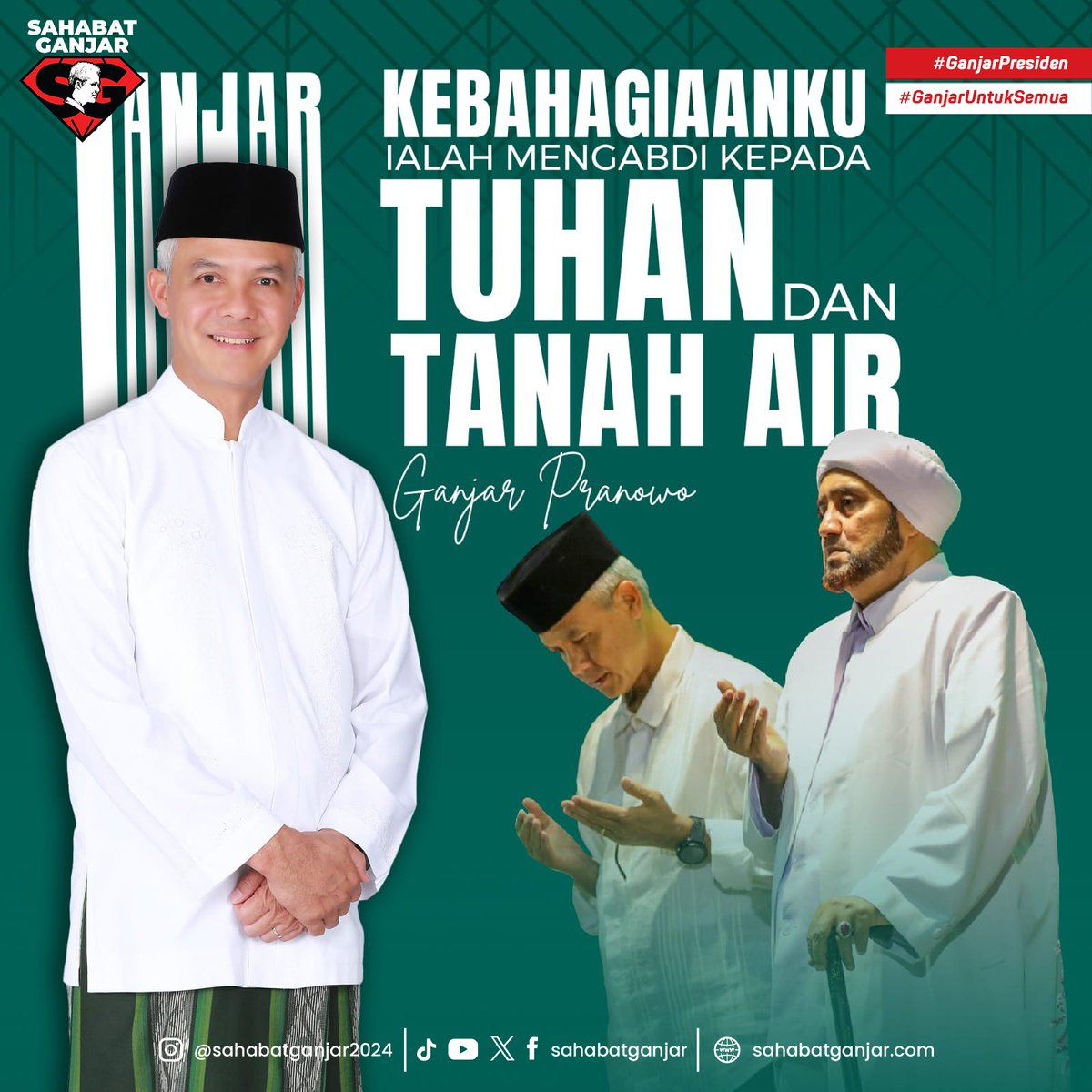 wistaranusa's tweet photo. Tujuan Pak Ganjar sebagai pemimpin.

Mencari kekayaan ❌
Mengabdi untuk Bangsa Indonesia ✔

Yuk pilih Pemimpin yang sudah terpercaya 🤟

#SahabatGanjar #GanjarPranowo #Ganjar #GenerasiGotongRoyong #GanjarPresiden #GanjarUntukSemua https://t.co/opUobTM8zZ