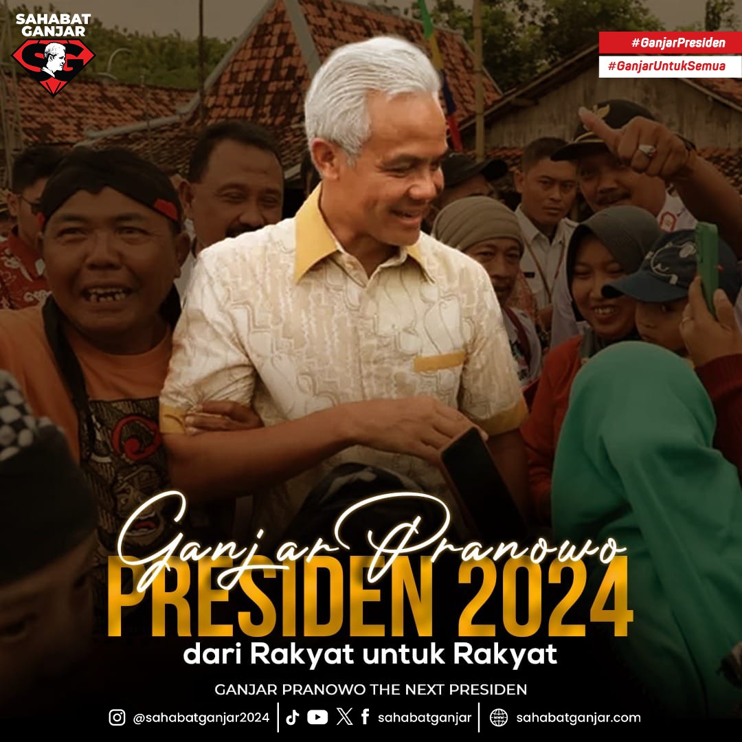 Beliau datang dari Rakyat
bukan siapa-siapa... 

<a href="/ganjarpranowo/">Ganjar Pranowo</a> adalah Kita

dari Rakyat
dan hanya untuk Rakyat 🤟

#SahabatGanjar ##GenerasiGotongRoyong #GanjarPresiden #GanjarUntukSemua