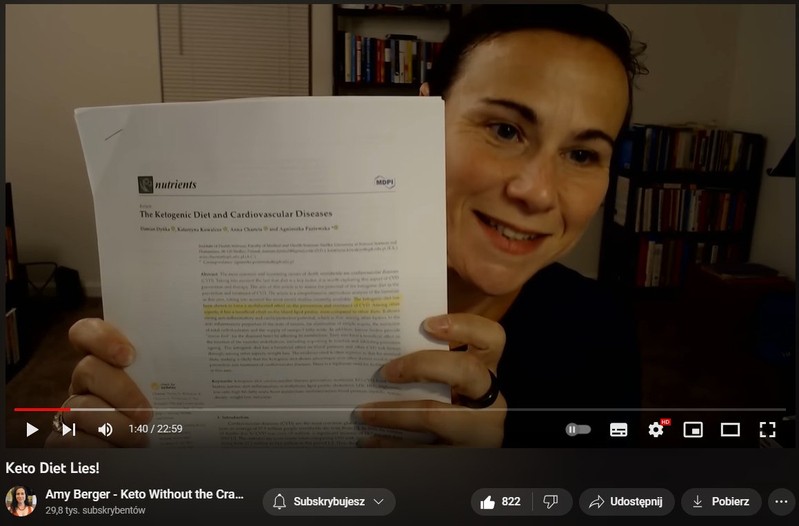 Damian Dyńka 🥑 (@ketoproject1) on Twitter photo Thank you for this video! <a href="/TuitNutrition/">Amy Berger</a>
I'm glad that our article aroused so much interest 😃
youtube.com/watch?v=KWo7ab… Thank you for this video! <a href="/TuitNutrition/">Amy Berger</a>
I'm glad that our article aroused so much interest 😃
youtube.com/watch?v=KWo7ab…