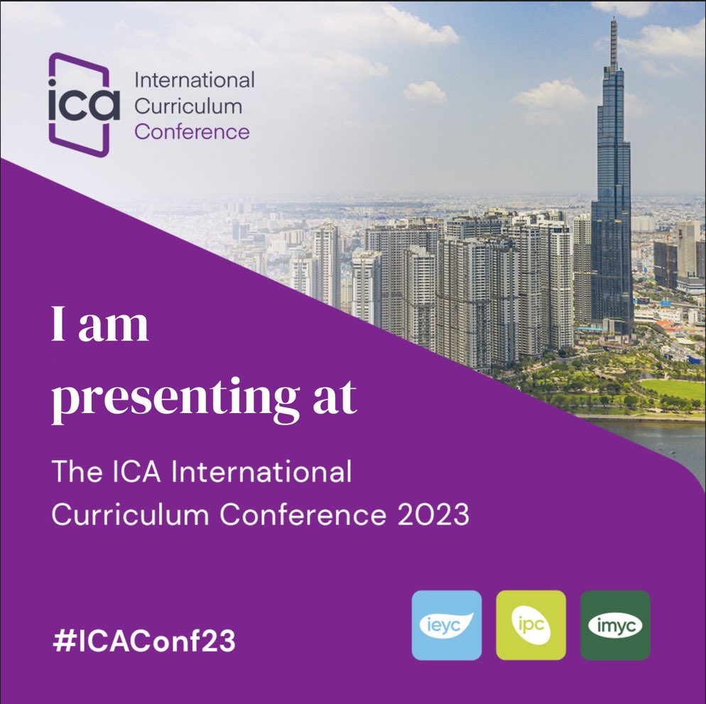 TAMMY CYNGIER (@tcyngier) on Twitter photo Very excited to be presenting at the <a href="/IC_Association/">International Curriculum Association</a> conference in Vietnam in November! Very excited to be presenting at the <a href="/IC_Association/">International Curriculum Association</a> conference in Vietnam in November!