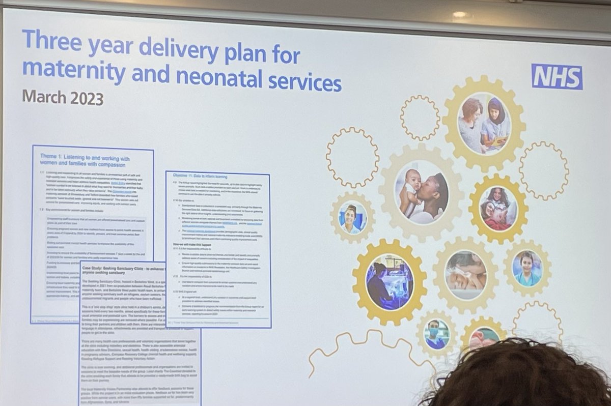 So thrilled to be at our first Maternity and Neonatal Summit @NHSBartsHealth - looking at the past, present and future. Looking forward to spending the afternoon with amazing leaders @CAlexanderNHS @ShereenNimmo @NeilAshman9