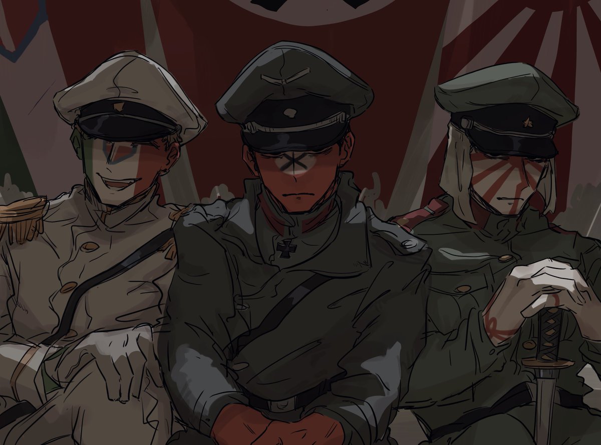#CountryHumans 
枢軸国