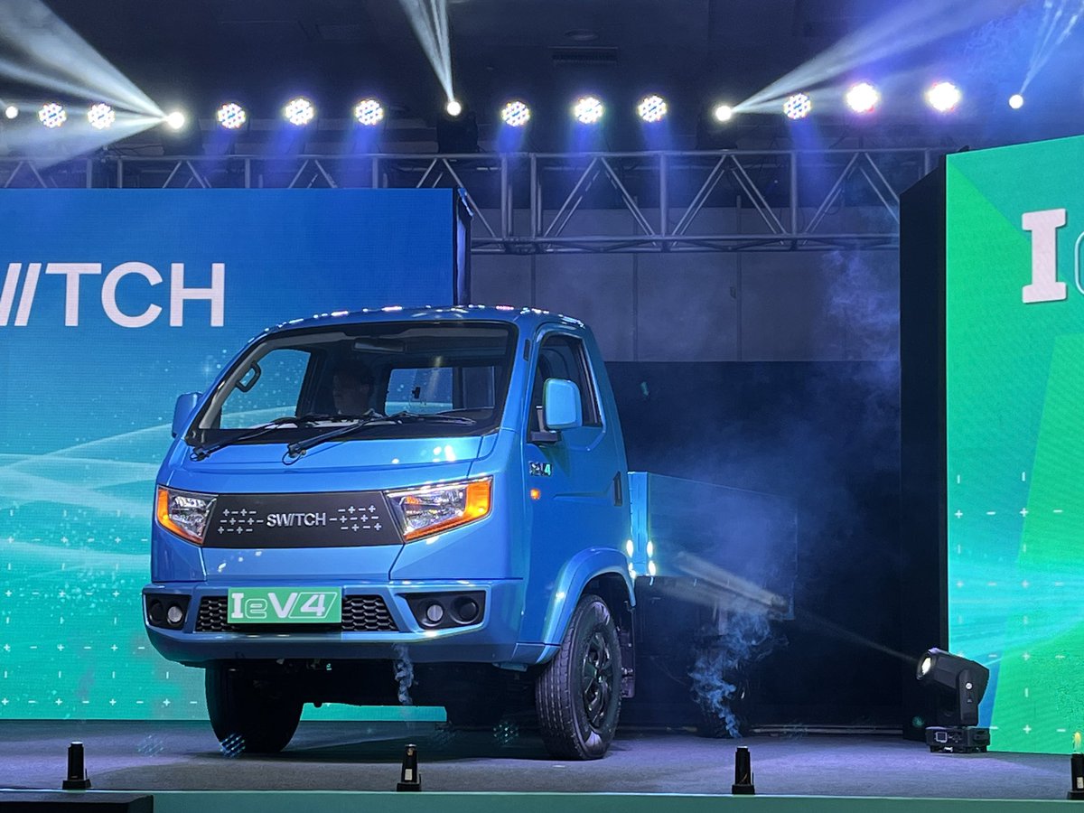 Here they are! The IeV3 and IeV4 in the flesh.

#SwitchMobility #AshokLeyland #HindujaGroup #IeVSeries