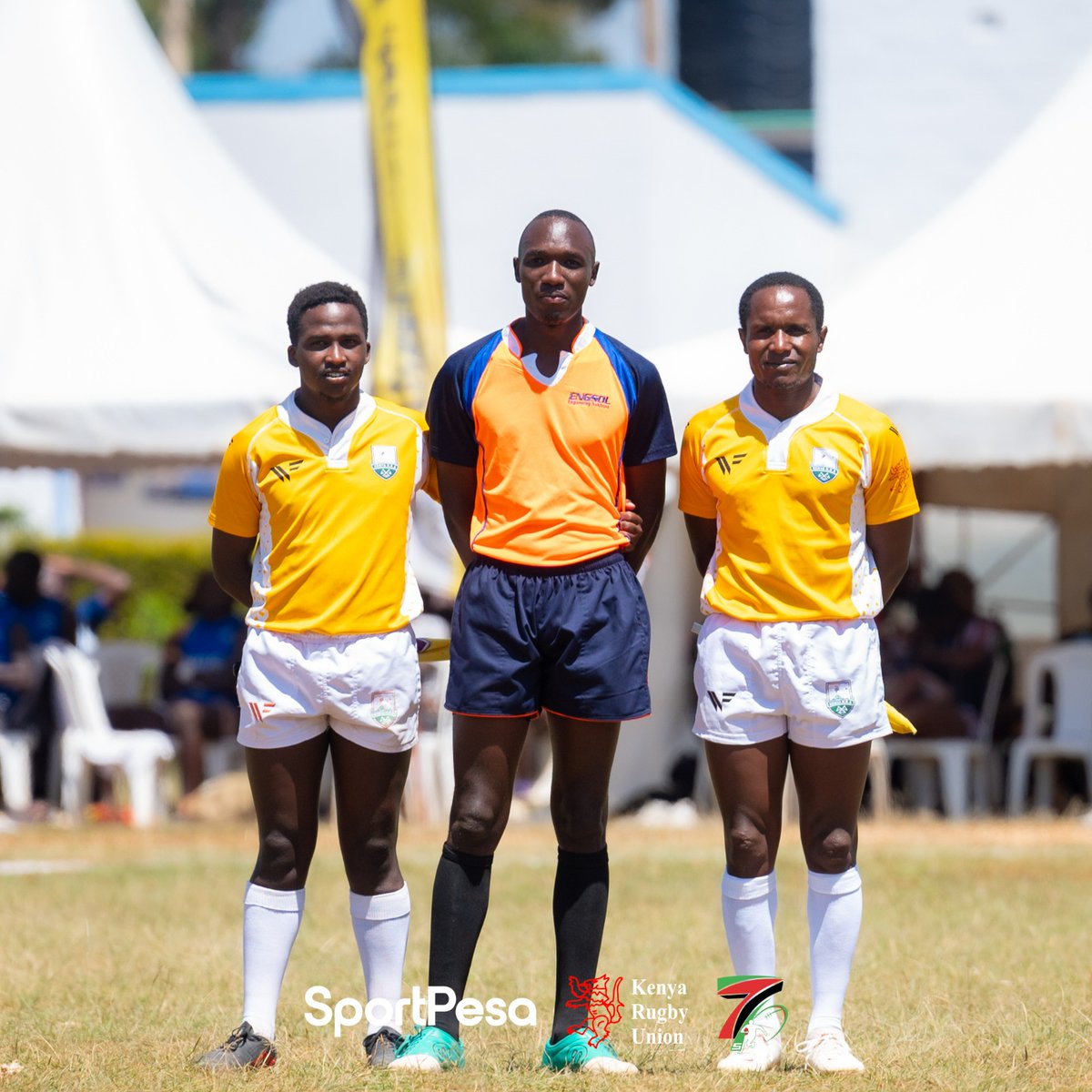 Under the continuing exchange and partnership programme, we hosted Umaru Balikanda from @UgandaRugby at the just ended #Tisap7s in Eldoret. We hope to see more match officials take part in this programme in the future.