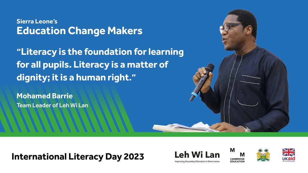 LehWiLanSL's tweet photo. #LiteracyDay is around the corner!  
We celebrate Literacy as a human right that positively impacts on lives and contributes to personal, social, and economic well-being. 

LWL is committed to promoting a learning system where students are empowered through literacy. #ILD2013 https://t.co/eU4B8YQgfx