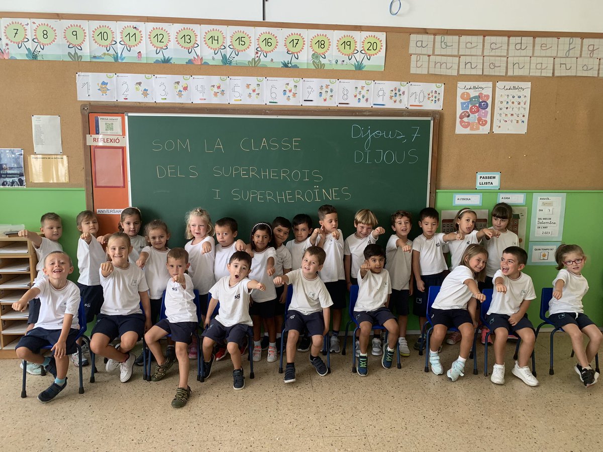 I5A. Hem fet votacions per posar nom a la nostra classe. Ha guanyat: els superherois i superheroïnes