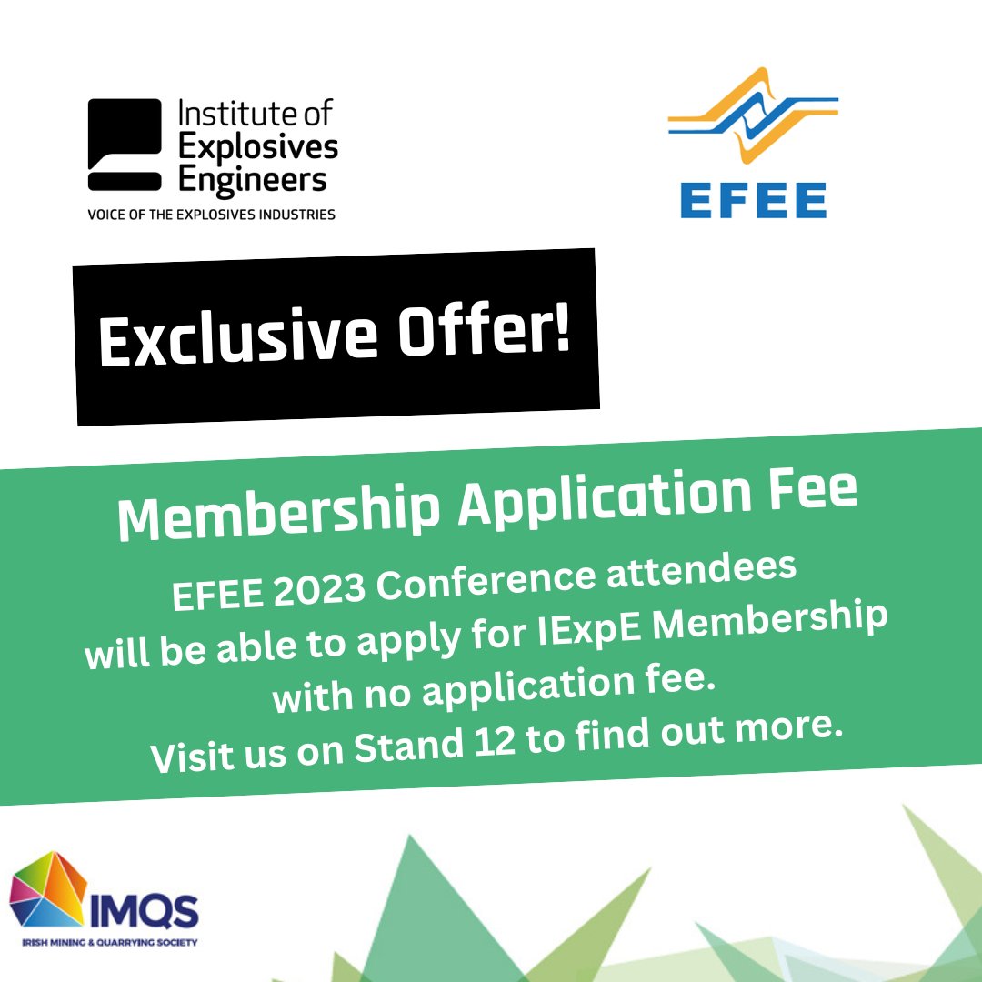 IExpE's tweet photo. Visit the IExpE team (Stand 12) at #EFEE Conference between the 9th -12th September and find out how you can apply for an IExpE Membership without a Membership Application Fee.
For further details regarding this offer, please do not hesitate to contact rizzasims@iexpe.org https://t.co/x9tkEwwt8F