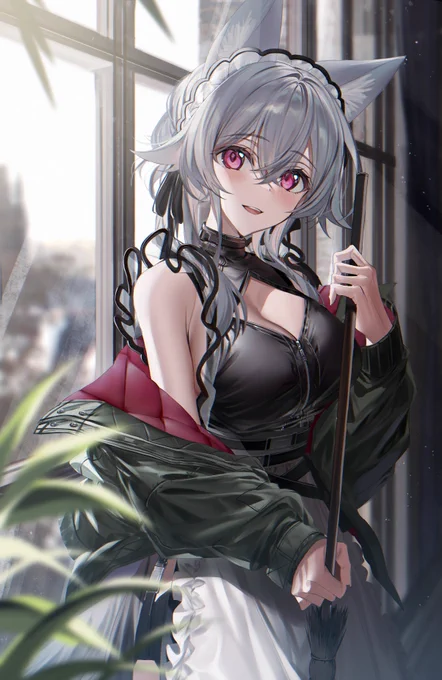 銀髪とけもみみ  #私の作品知ってもらえたら幸せの極み