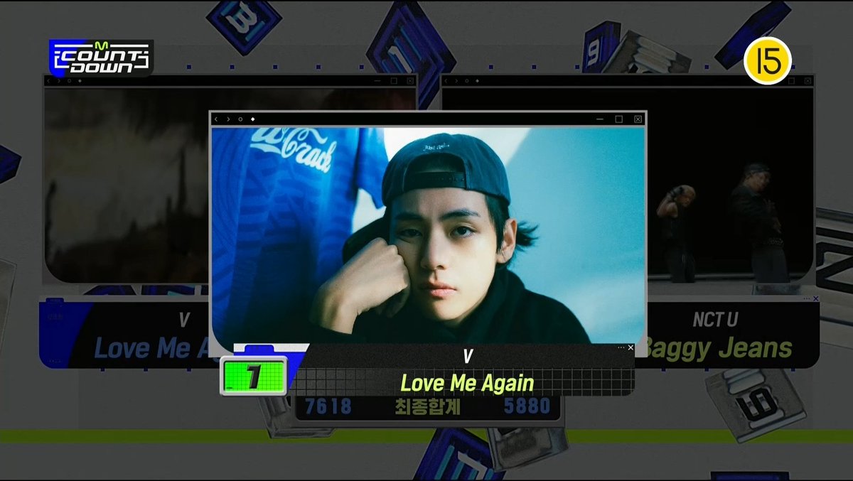 [🏆] 'Love Me Again', bugün M Countdown'da 3. müzik şovu birinciliğini kazandı! #LoveMeAgain3rdWin #럽미어겐_엠카트리플크라운_축하해