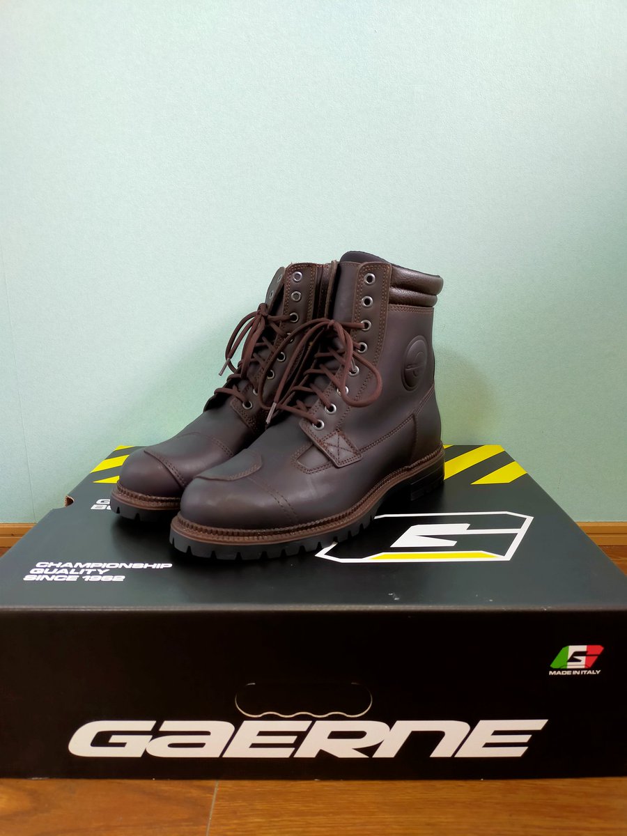 gogo_action's tweet photo. My New Gear!!!
これから色んな所へ連れてっておくれ〜
#GAERNE
#ガエルネ
#ジャペックス
#ジャペックス
#Gストーン
#GSTONE https://t.co/J9xLt0CJQf