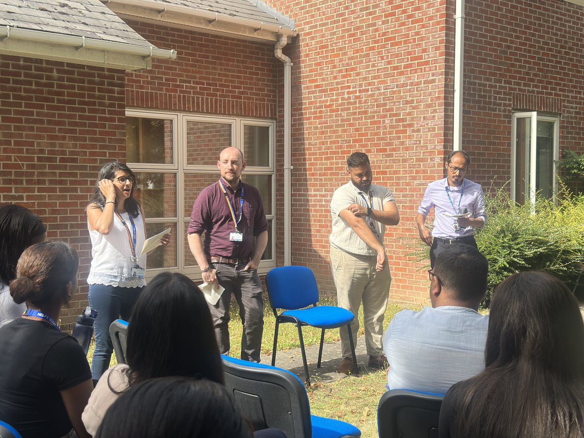 NELFTPharmacy's tweet photo. In our Medicines Optimisation Session, 6/9/23, @PriNaik6, @Ishraq, @Stuart, @Muhammad spoke about the remarkable work the team is doing to enhance medicines optimisation in the community for MHS. #CommunityMH transformation/service development.
@NELFTLetsEngage @amyheatherking https://t.co/21JHBMN0B9