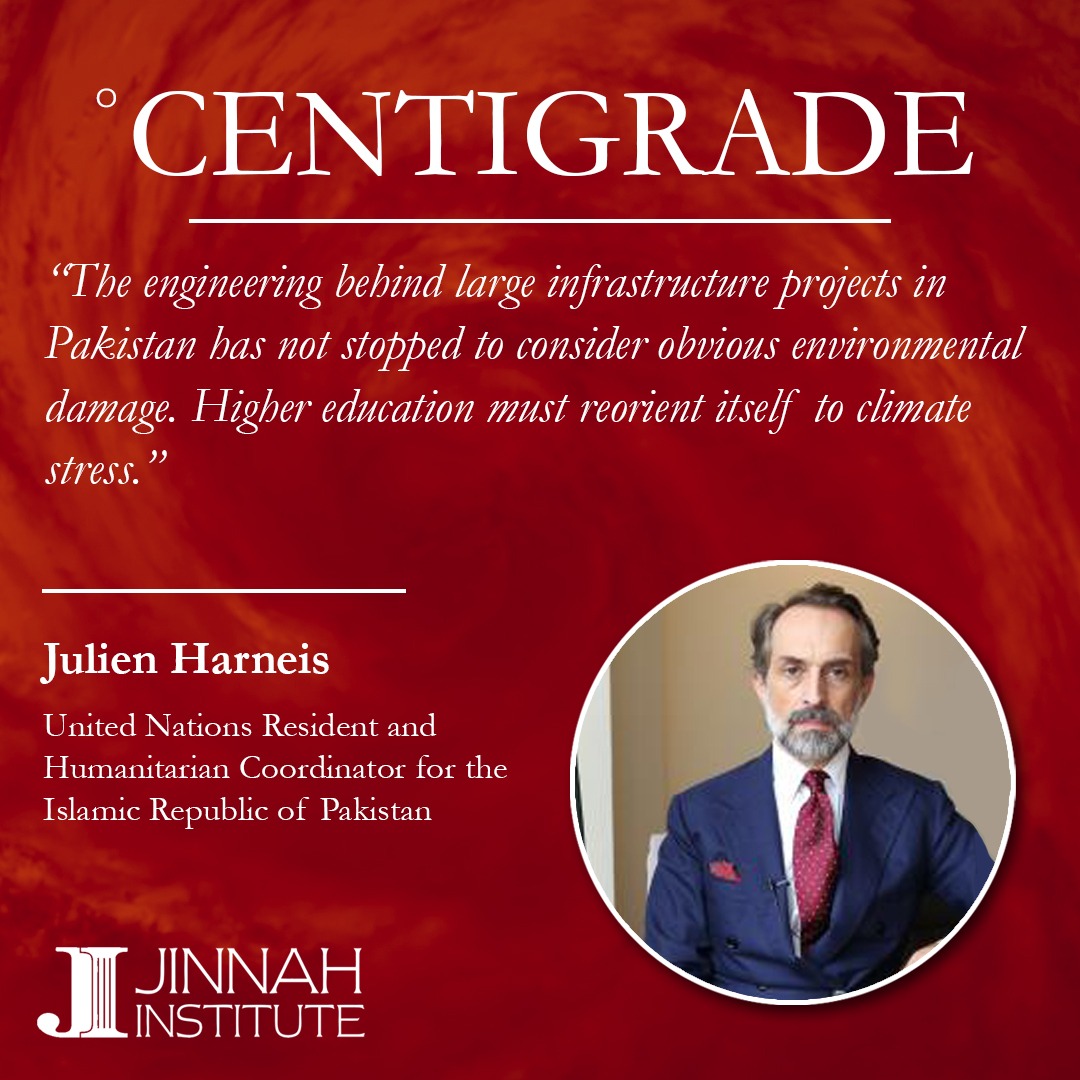 At the Centigrade platform's roundtable "Financing Climate Action for Pakistan". <a href="/julienmh/">Julien Harneis</a>

#ClimateAction #climatechange