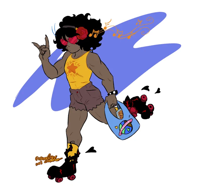 Jimmy out shopping on a nice day #Middleversevirginia #originalcharacters 