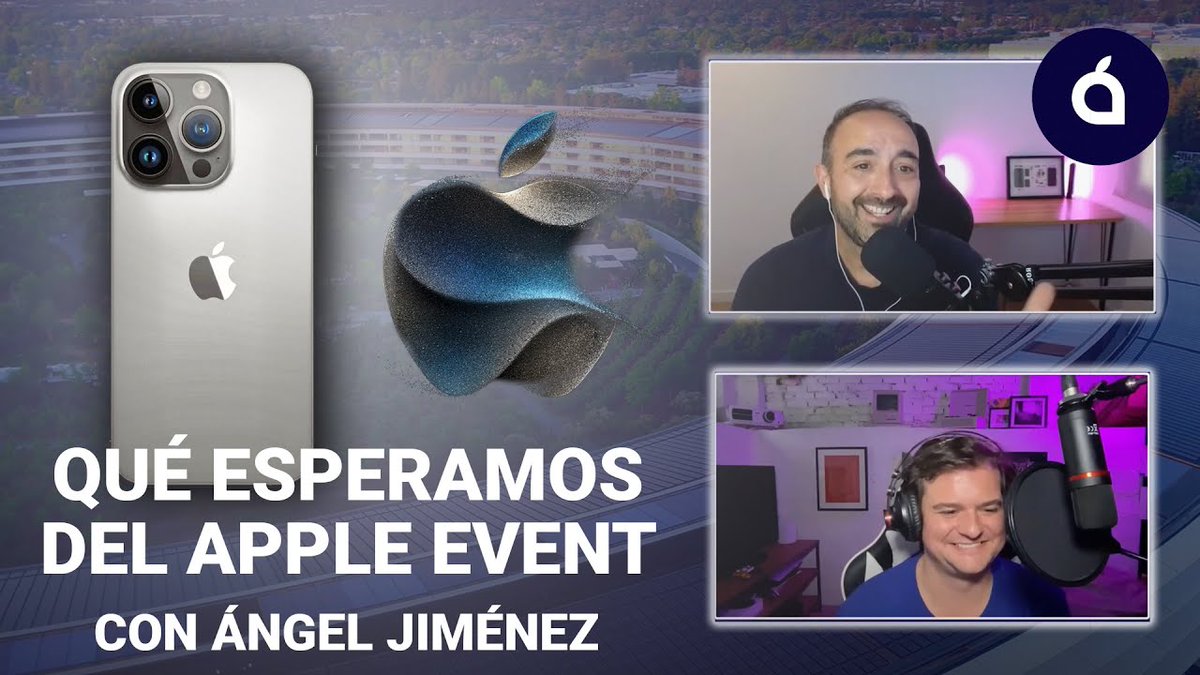 tech5gtecno's tweet image. Tech 5G Qué esperamos del APPLE EVENT del iPhone 15 con Ángel Jiménez - Las Charlas de Applesfera tech5g.com dlvr.it/Svlqmy