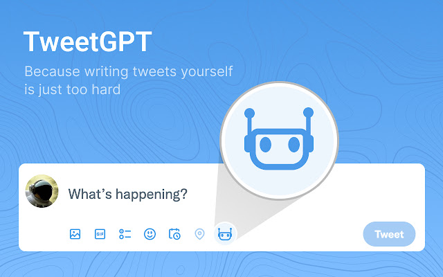4️⃣ TweetGPT
➜ Enhance your Twitter experience with TweetGPT, a free Chrome extension that will create engaging content for you more faster.

Features
➣Generates customized tweets
➣Supports writing tones like funny, snarky, optimistic, excited, smart & more.