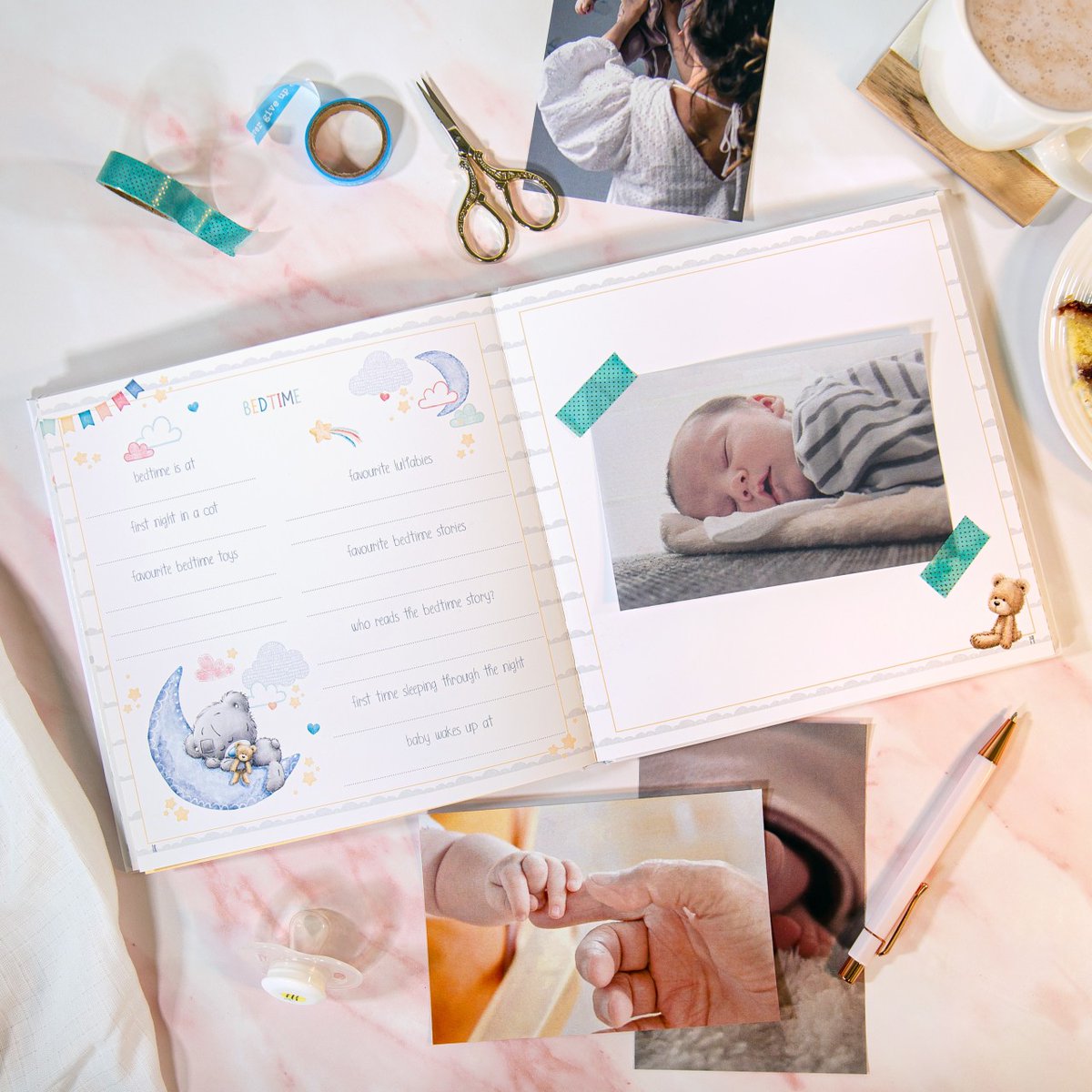 _Me_to_You's tweet photo. From that first smile to the first little chuckle and the wobbly first steps, record those precious moments in our gorgeous Tiny Tatty Teddy baby record book.🌟
Find it online here: https://t.co/uCJFxEXLqo

#babyrecordbook #babyjournal #babymilestones #firstsmile #tinytattyteddy https://t.co/CkxGCIxIqX