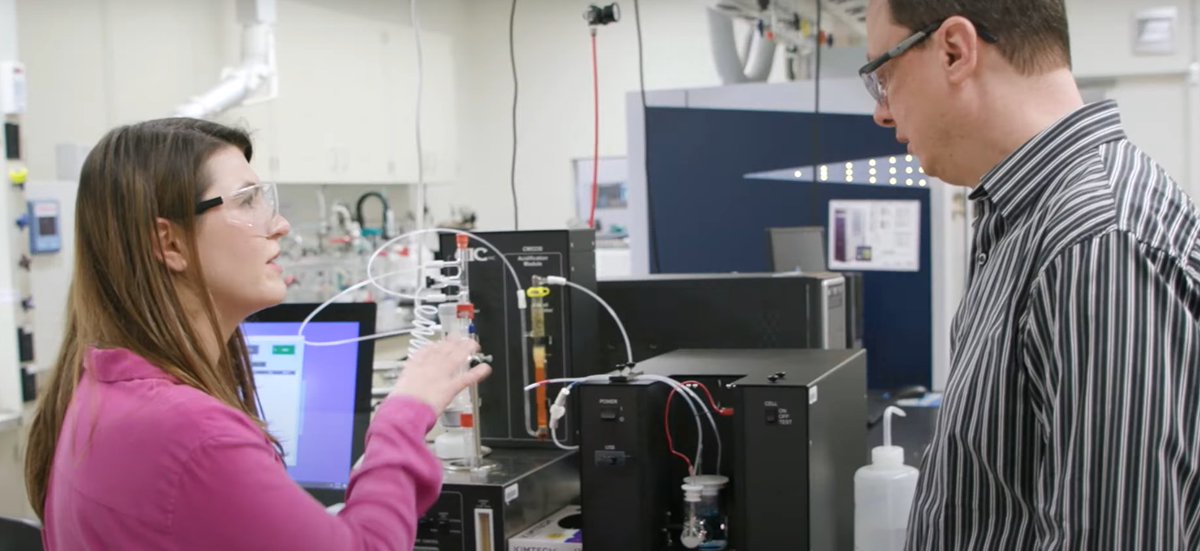 Joanna Klitzke (@joannaklitzke) on Twitter photo <a href="/holoceneclimate/">Holocene</a> captures CO2 from air using organic molecules that can be produced at low cost.
In the first step of their process, CO2 is captured from air when it comes in contact with a liquid solution. In the second, a chemical reaction crystallizes the material as a solid. <a href="/holoceneclimate/">Holocene</a> captures CO2 from air using organic molecules that can be produced at low cost.
In the first step of their process, CO2 is captured from air when it comes in contact with a liquid solution. In the second, a chemical reaction crystallizes the material as a solid.