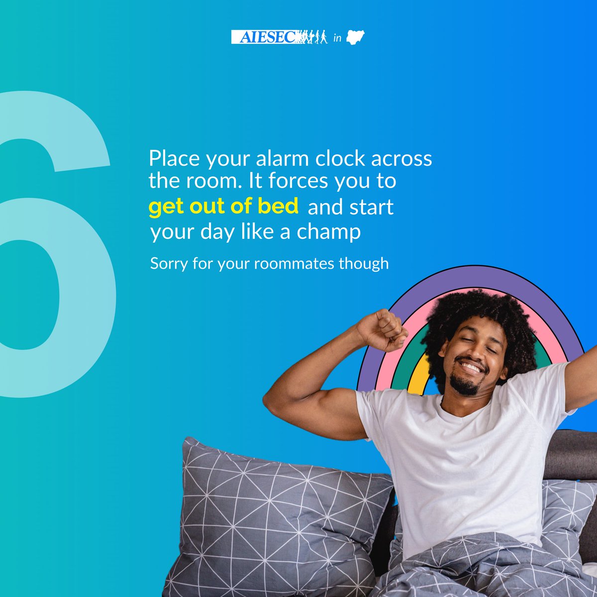 AIESECinNigeria's tweet photo. So which of these hacks will you be trying? https://t.co/VA0QMTImnI