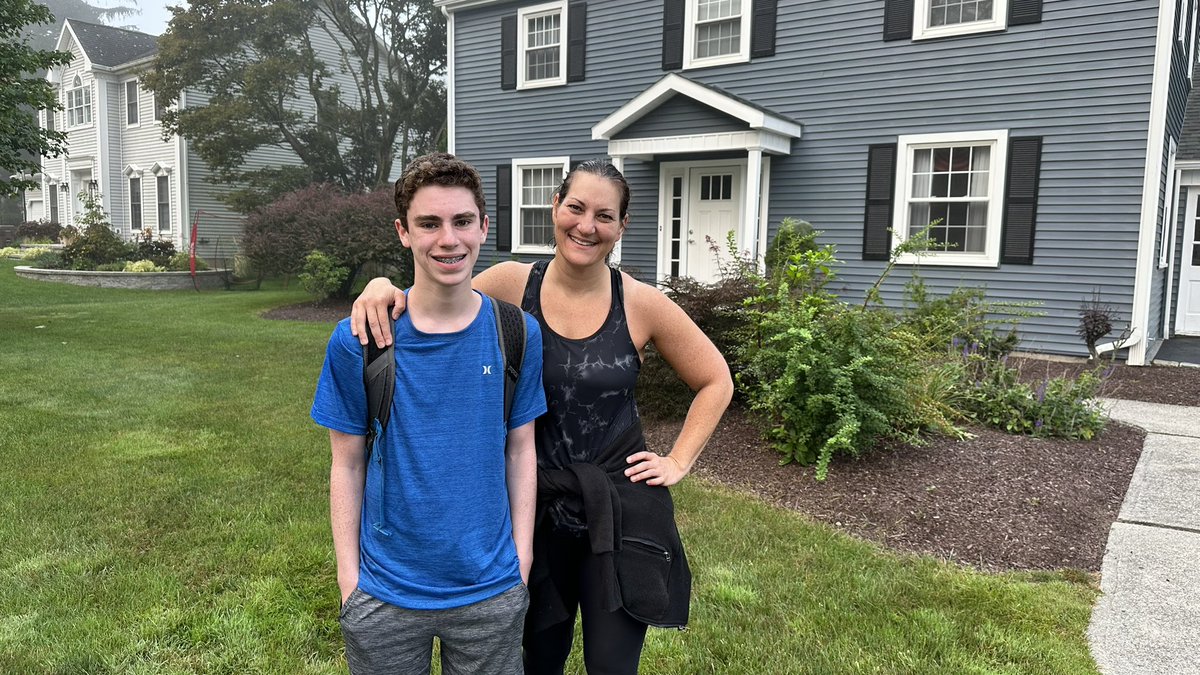 BrianSinkoff's tweet photo. Zachary‘s first day of 10th grade! This kid is growing up so fast! ❤️❤️
#school #firstday #highschool #10thgrade #fatherhood #family @BethlehemCSD https://t.co/HUl399RBCx