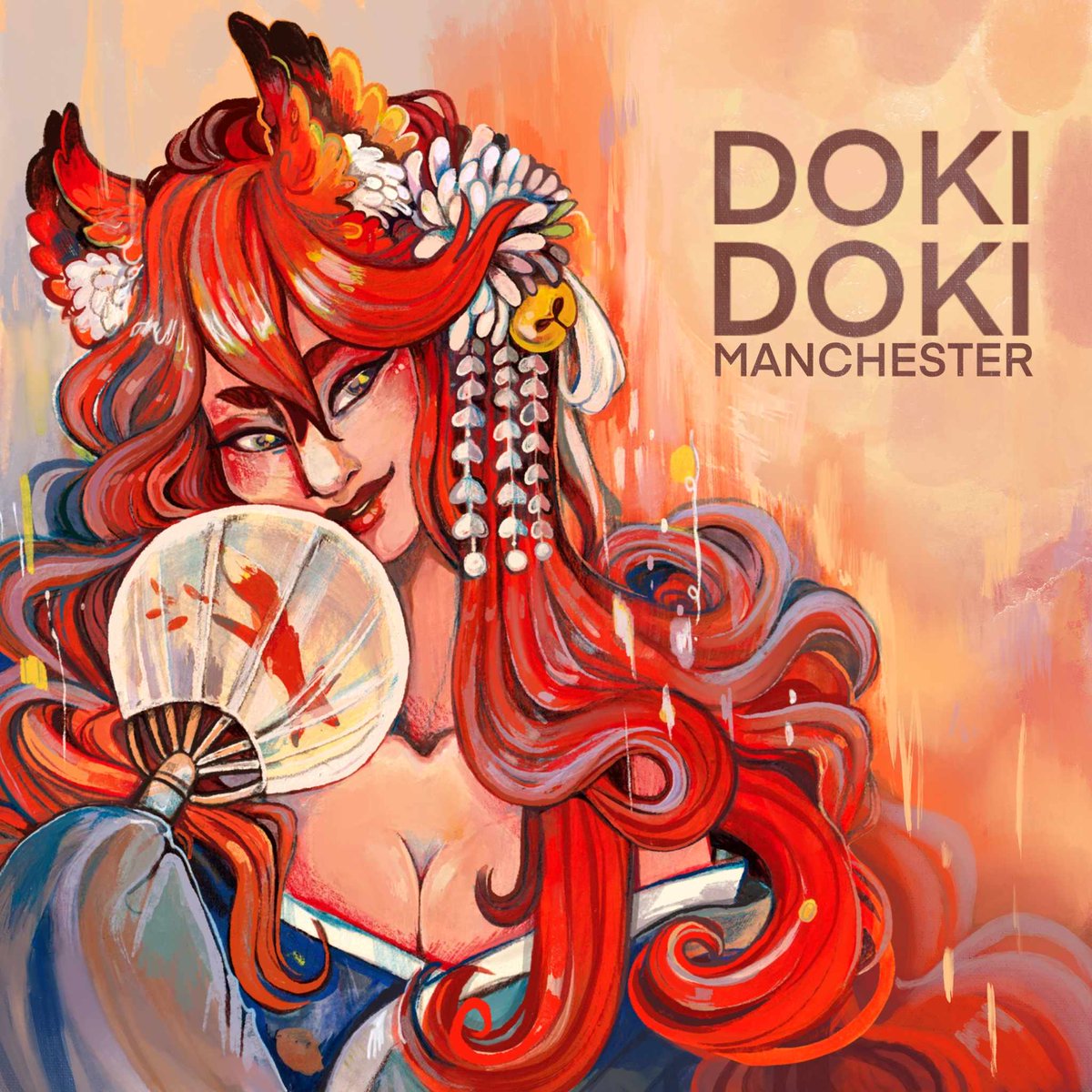 Superb design created for our festival by one of our artist guests, the talented Sophiralou. Visit the link or tag for more amazing art. 

instagram.com/sophiralou/ 

#dokidoki2023 #dokidokimanchester #japan #japanesefestival