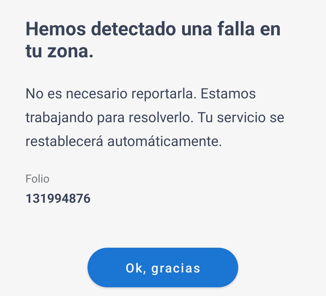 ve85ry's tweet photo. @totalplaymx ya 3 días sin internet porque tienen una falla general en mi zona que siguen arreglando. Ya ni la chingan. Pensando seriamente portabilidad a @Telmex que ya están tendiendo cableado en mi zona. https://t.co/8PqYwSizvd