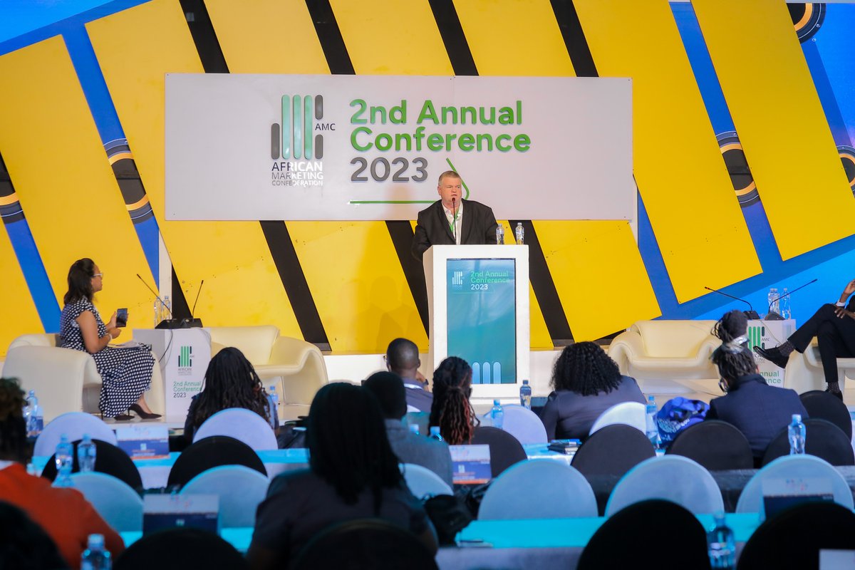 Simon Harvey, MD at Harris International Ltd is taking us through Brand success across Africa. 
#AMC2023