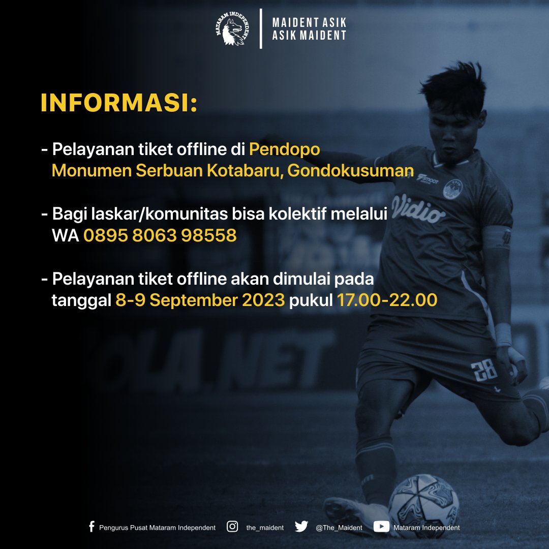 Mataram Independent tweet media