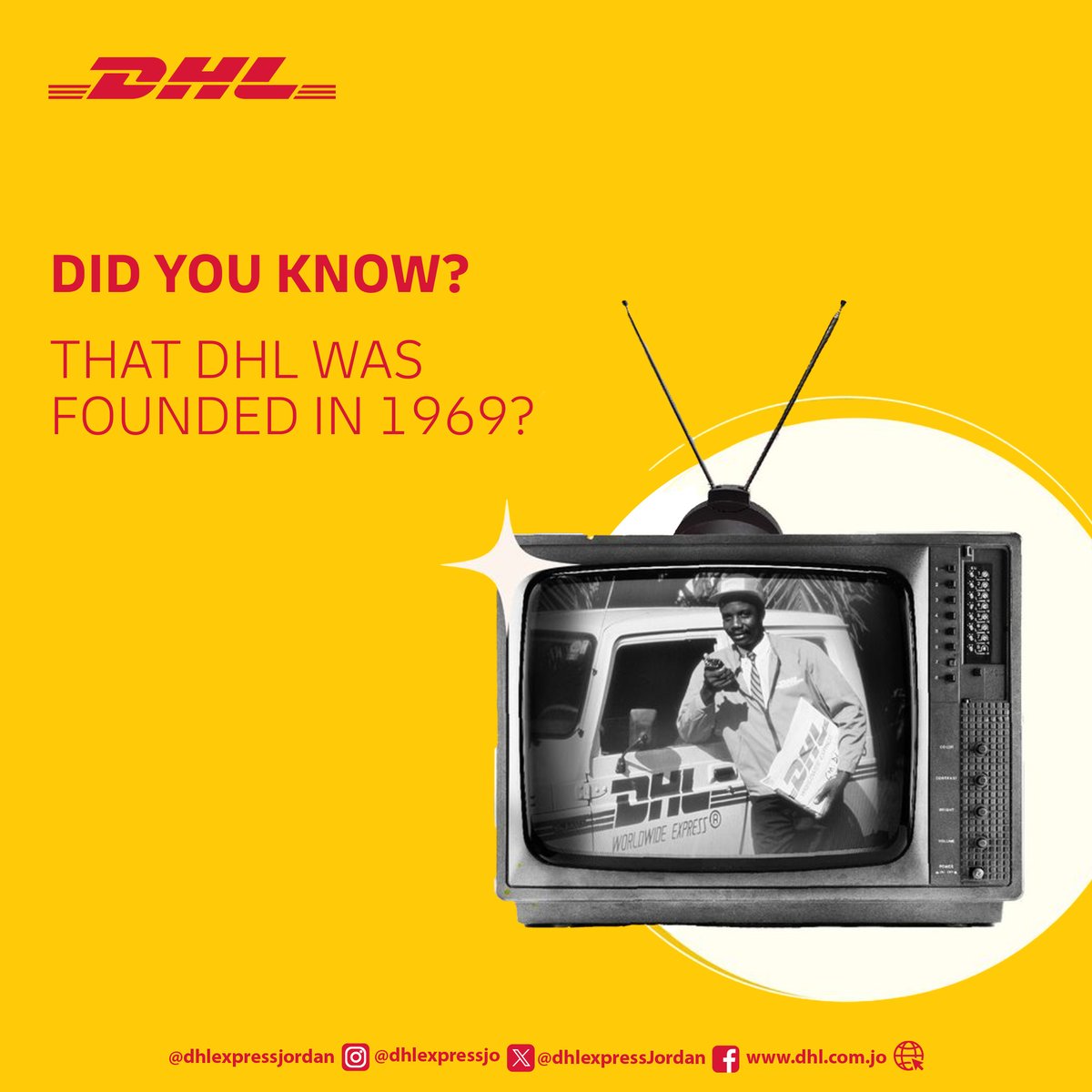 DHLExpressJO's tweet photo. Did you know❓

#DHL #Express #DHLExpress https://t.co/Abiq9f00wS