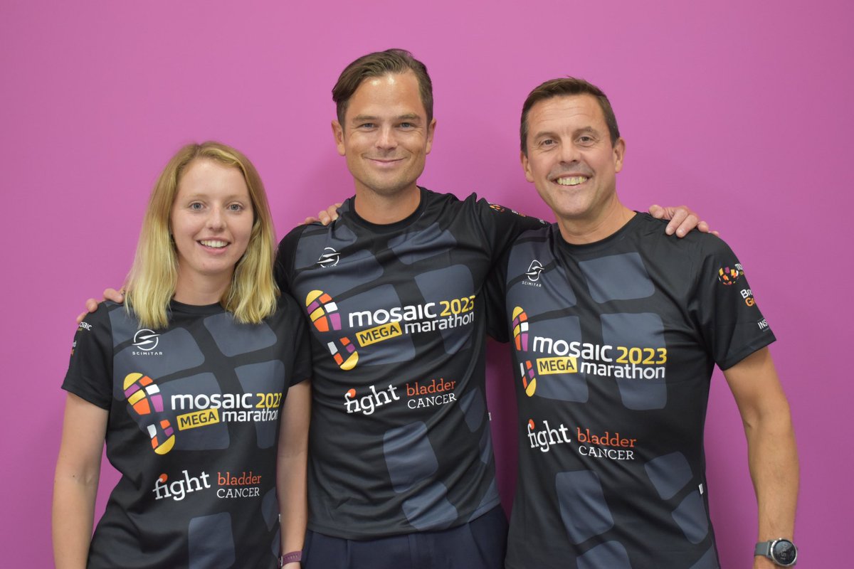 Top gear! Our Tom Dilley, with support crew Frankie Smith &amp; Danny Clack, is ready to tackle a mega-marathon to raise funds for <a href="/BladderCancerUK/">Fight Bladder Cancer</a> bit.ly/47FrWAi