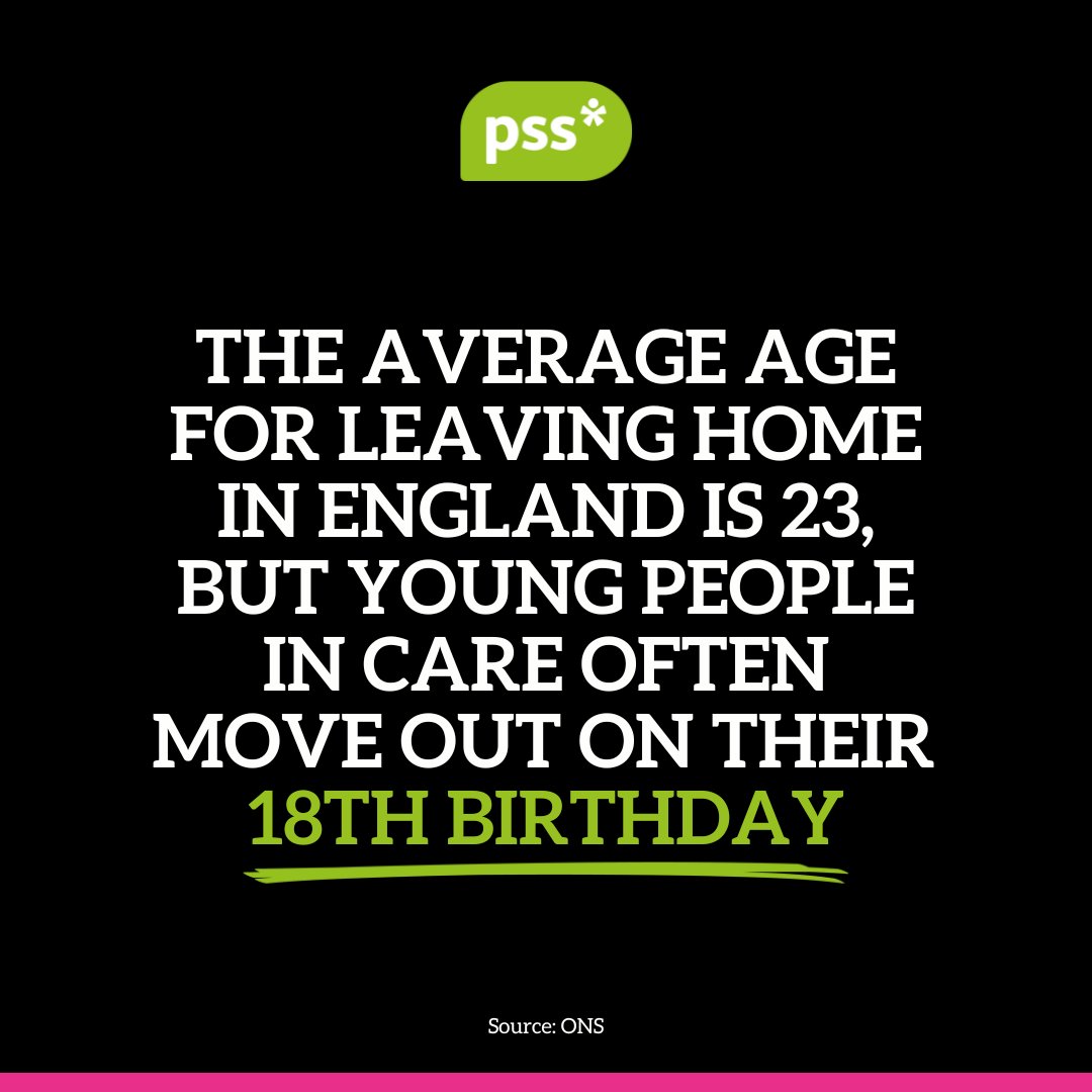 PSSpeople's tweet image. 11,000 teens age out of foster care every year, often meaning they have to move out on their 18th birthday.

That's five years earlier than the national average. 

Shared Lives can keep #foster families together after 18

🔗sharedlivescarers.com

#FosterFamily #StayTogether
