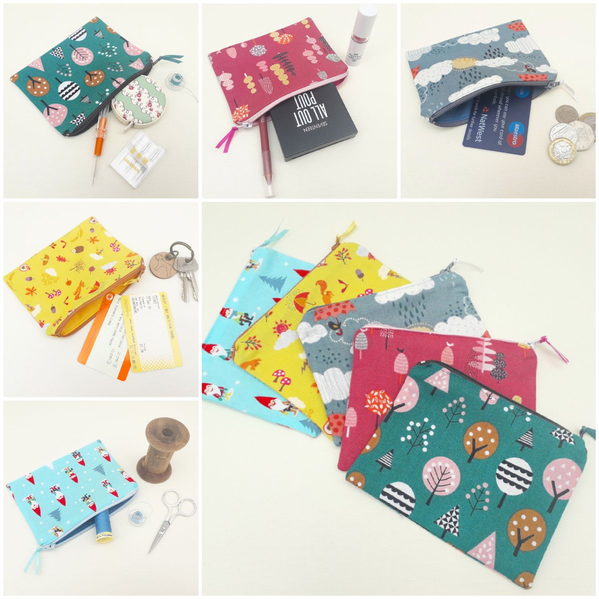 @MHHSBD I'm Helen and along with Heidi i'd like to show you our NEW Limited Edition, Autumn & Winter collection of matching Dog Bandanas & Purses. Choose from 5 designs & colours all with a woodland or weather theme. Available now!🌲🍁🌧🍂☔🐿 #MHHSBD #EarlyBiz #etsy
