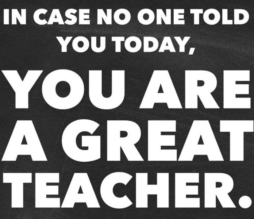 To all the teachers heading back to class today…