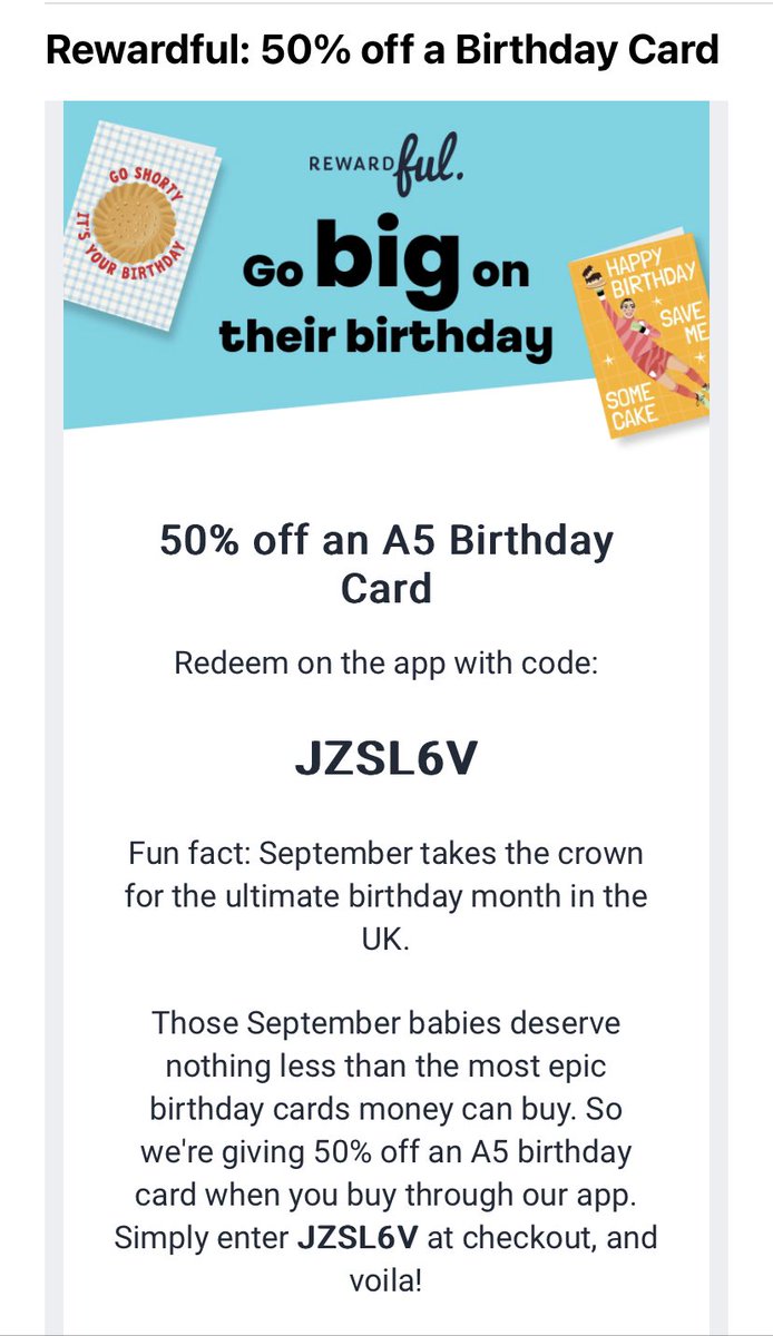 gramatter's tweet image. 50% off A5 greeting cards: thortful.com/creator/gramat…

Simply enter JZSL6V at checkout, and voila! #thortful