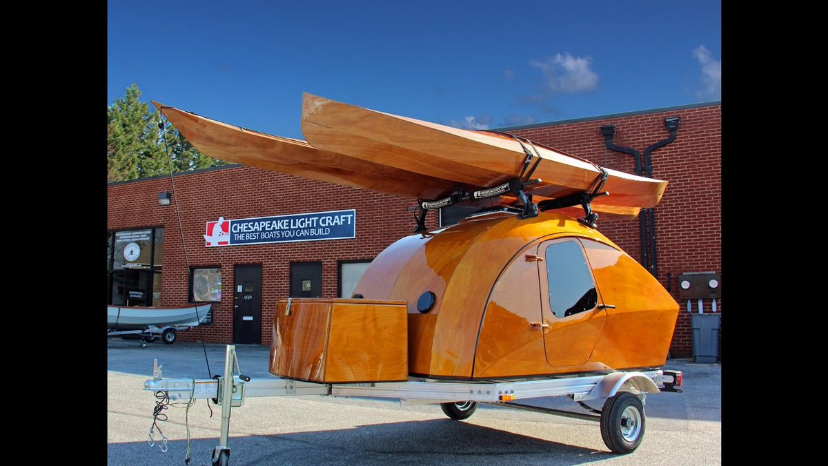 Zelf een teardrop caravan bouwen? Chesapeake Light Craft biedt een bouwset aan: Met de opkomst van het fenomeen ‘Vanlife’ is er ook een nieuwe golf van doe-het-zelver gekomen. Maar het zijn niet alleen campers die mensen zelf (om)bouwen. We zien ook… dlvr.it/SvlrzQ