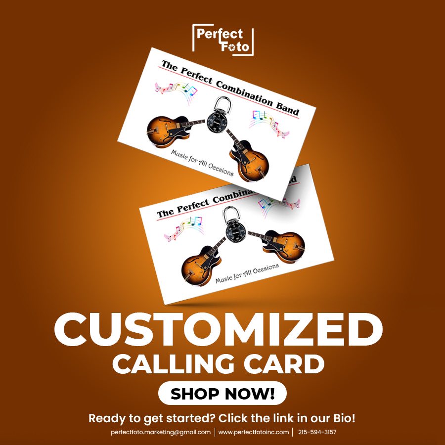 Make a lasting impression with our Customized Calling Cards! In business and life, the details matter.

#customizedcallingcard #makeanimpact #businesscards #personalbranding #firstimpression #networkingtools