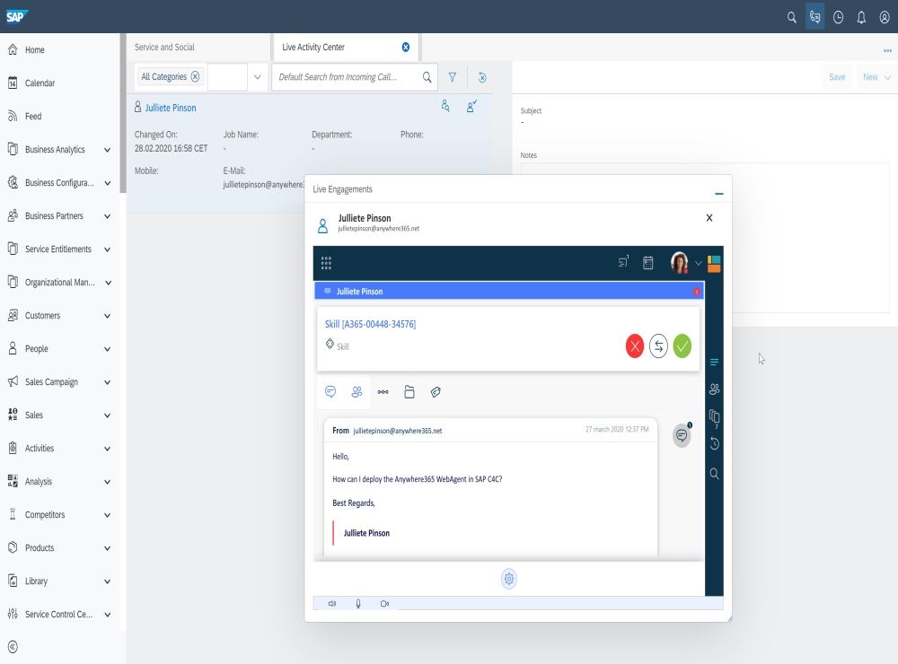 iserviceglobe's tweet photo. "Elevate customer service with SAP C4C #ContactCenterIntegration! Unify #communication  channels for #streamlined operations and happier customers. Revolutionize your #contactcenter today! 🚀
 
https://t.co/YvFpcXOVNQ

#SAPC4C #Integration #iserviceglobe https://t.co/jj7TnE706x