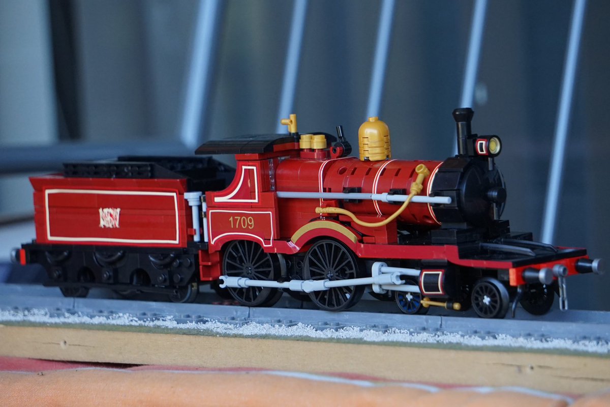Entry for Best Steam Locomotive
—
NSWGR class Z17 1709 by Ewout Rohling
Asia &amp; Australasia 

#legotrain #lego #bricktrainawards #legotrains #modeltrains