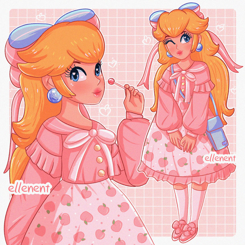 Princess Peach - Ooooo, anime me! Art is by SaiwoProject on DeviantArt |  Facebook