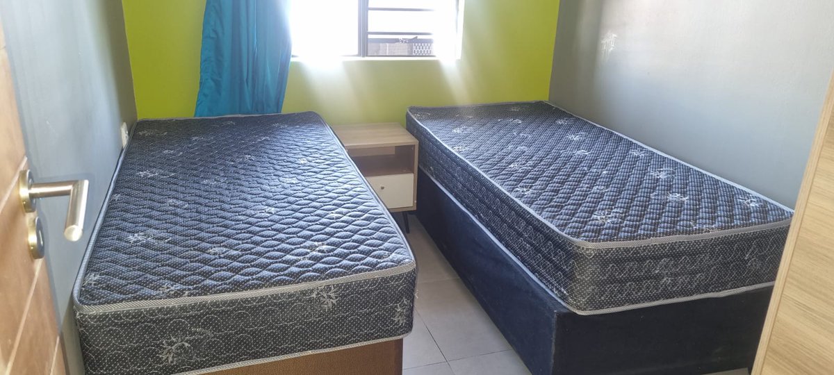 myNSFAS's tweet photo. This is what the future of NSFAS student accommodation looks like 👌🏾👌🏾A tour around a residence where some of our @CentralTvet  beneficiaries have been placed as part of the pilot is enough to give one peace of mind in knowing that the initiative is a step in the right direction. https://t.co/46RY8aKfC4