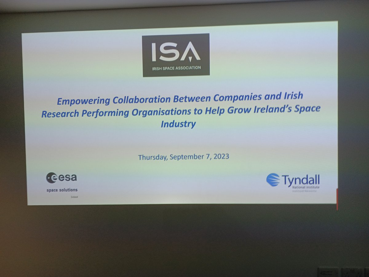 ResonateTesting's tweet image. Today, our Director, Tom Mallon is attending a conference at the @TyndallInstitut in Cork, to discuss the innovative ways companies can work together to ensure the continued growth of Ireland’s space sector. 
 
@Space4Europe 
 
#ResonateTesting