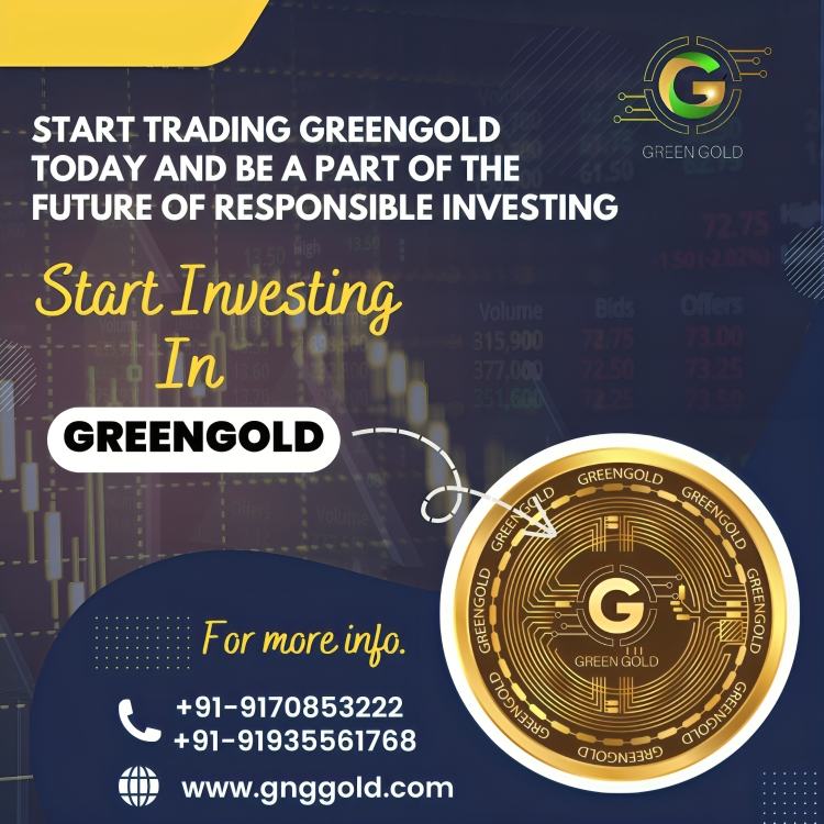 Greengold2023's tweet photo. Start Trading Green Gold Today And Be A Part Of The Future of Responsible Investing
"Click the link in our bio for the website":
Follow for more - @gng_gold
.
.
#GreenGold #SustainableSolutions #BlockchainForGood #MakingTheWorldG #GNG #FutureCurrency #Innovation #GreenGold https://t.co/os2evx2exv