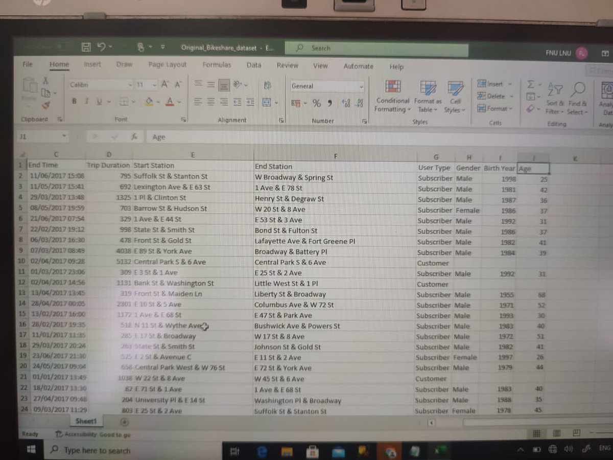 RealFidam's tweet photo. Day 2
#20dayswithdata #hertechtrailacademy #HTTDataChallenge #ExcelDataImport #DataCleaning
No duplicate files though 👌 https://t.co/mrE5DQwtTp