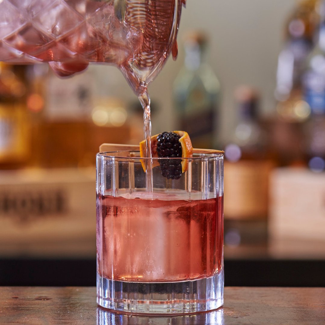 Indulge in the Blackberry Negroni, a delightful twist on a timeless classic, among the array of wonderful variations you can savour at Hotel du Vin during Negroni Month. ow.ly/oPTM50PIHrg