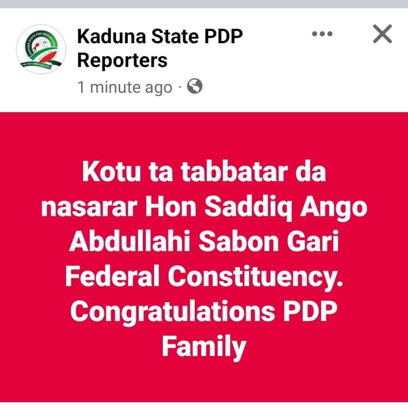 Sadiq Ango 2027 tweet media