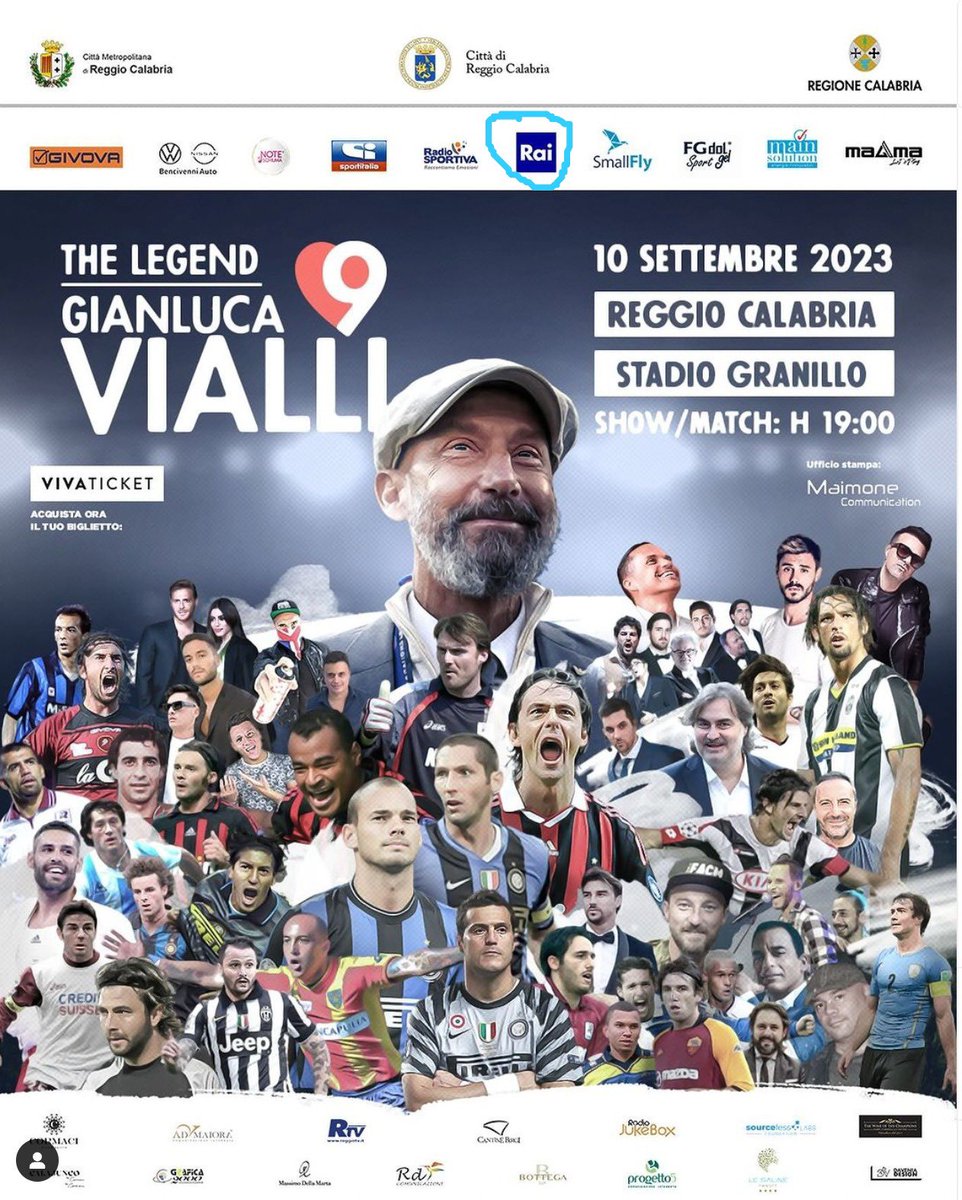 Chiamo gli organizzatori di questo evento “benefico” in programma il 10 settembre. Nessuno della famiglia Vialli ha dato il consenso per l’utilizzo dell’immagine. Il progetto benefico è più che vago. Il sito dell’organizzazione no profit Nazionale Azzurri vende viaggi ai Caraibi.