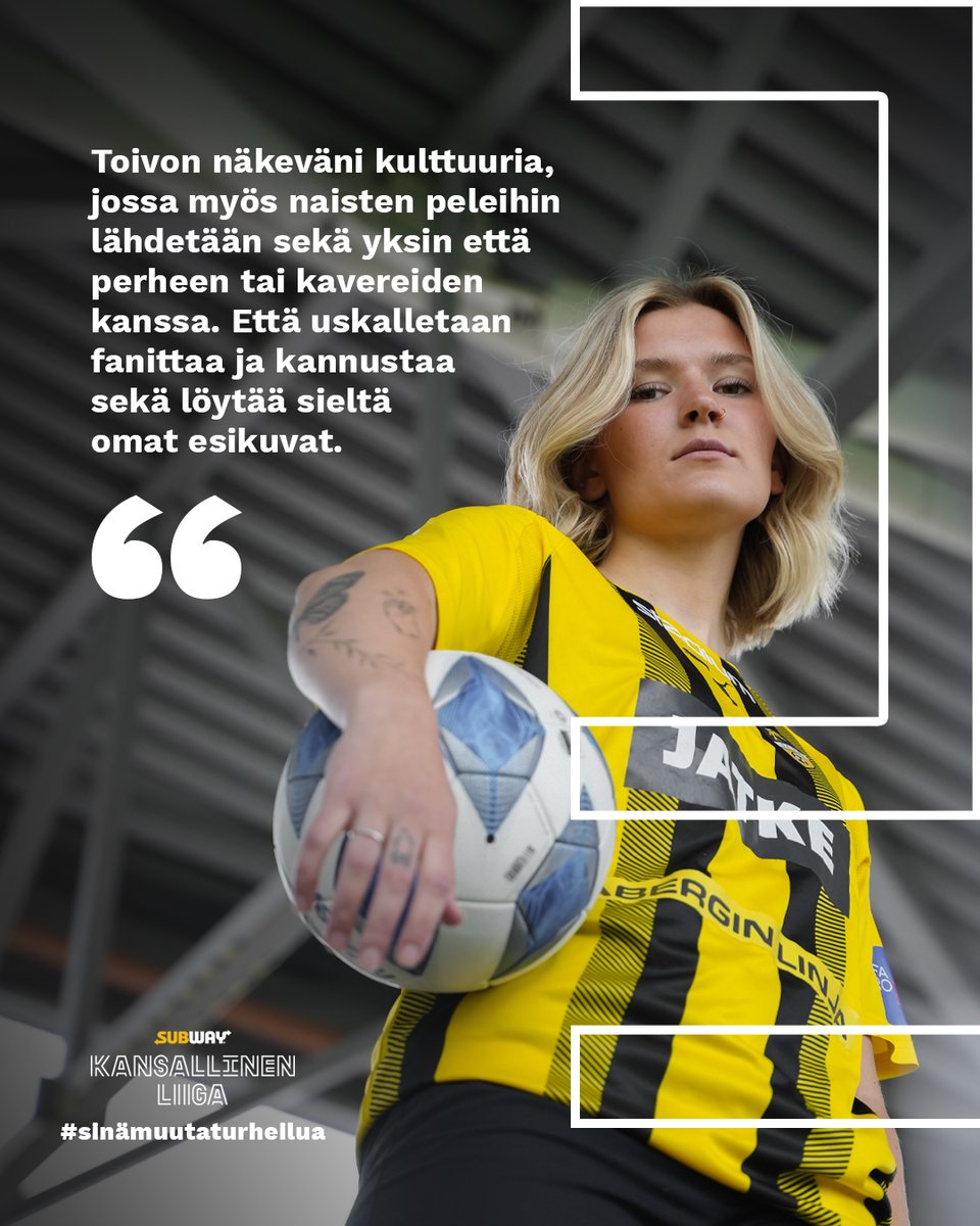 𝐒𝐢𝐧ä 𝐦𝐮𝐮𝐭𝐚𝐭 𝐮𝐫𝐡𝐞𝐢𝐥𝐮𝐚 – 𝐦𝐢𝐭𝐞𝐧 𝐯𝐨𝐢𝐭 𝐨𝐥𝐥𝐚 𝐮𝐮𝐝𝐢𝐬𝐭𝐚𝐦𝐚𝐬𝐬𝐚 𝐮𝐫𝐡𝐞𝐢𝐥𝐮𝐤𝐮𝐥𝐭𝐭𝐮𝐮𝐫𝐢𝐚?

Jalkapallo naisten lajina on yksi maailman nopeimmin kasvavista urheilumuodoista.

Kasvaakseen se kuitenkin tarvitsee lisää puolestapuhujia,